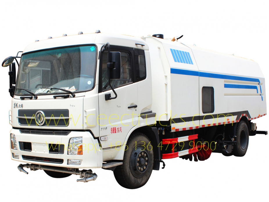 Camion per la pulizia stradale Dongfeng 12CBM