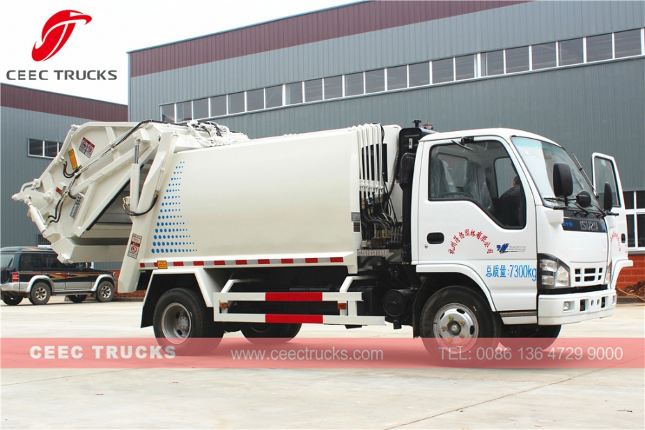 Veicolo con compressore per rifiuti ISUZU 5000L