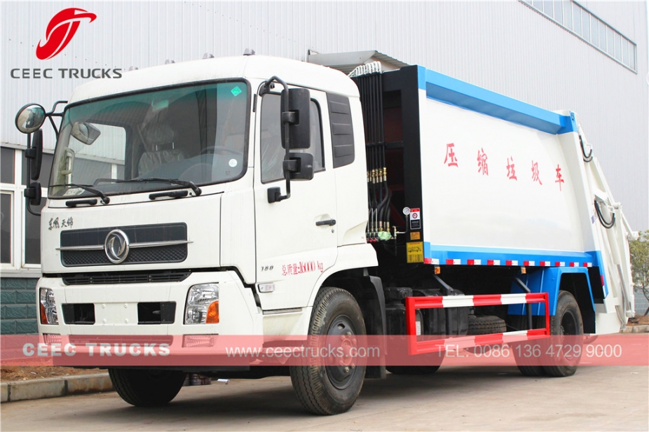 DongFeng 14 cubic meter garbage compactor truck