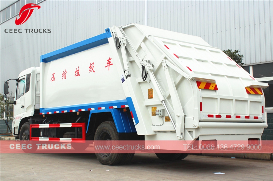 DongFeng 14 cubic meter garbage compactor truck