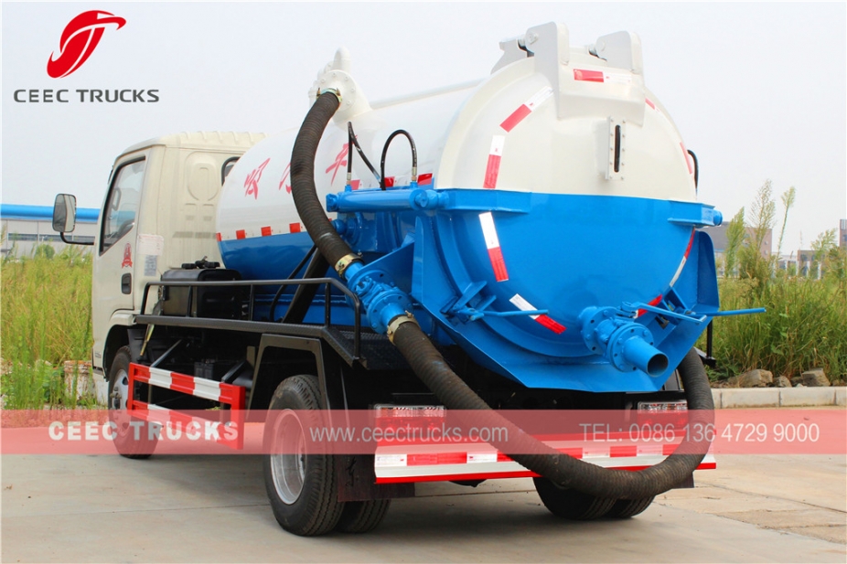 Dongfeng 4,000L Vacuum truck for sale