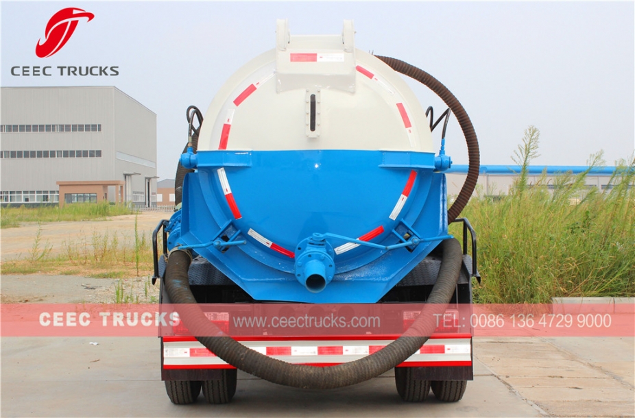 Dongfeng 4,000L Vacuum truck for sale