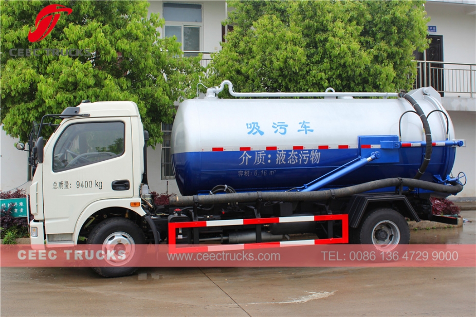 Dongfeng 8,000L Cesspool suction truck