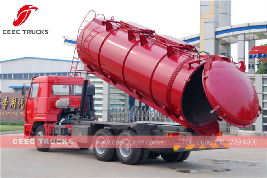 Camion svuota pozzo nero Howo 18CBM in vendita