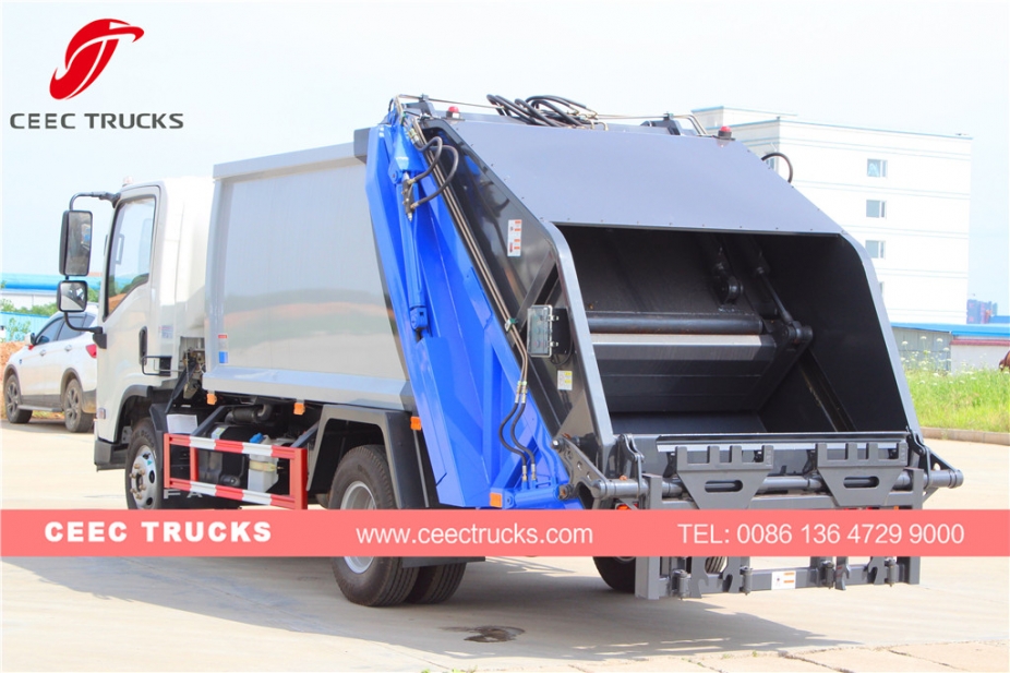 FAW 5000L refuse compactor truck