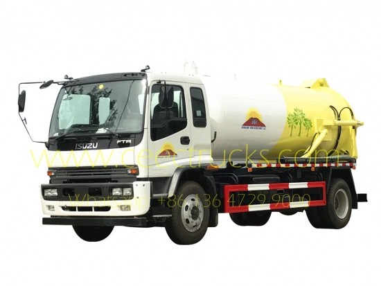 ISUZU 10,000L Cesspit emptier