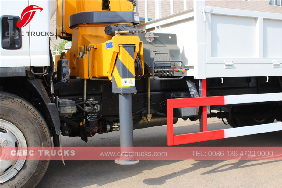 BEIBEN 5 T truck mounted crane lorry trucks