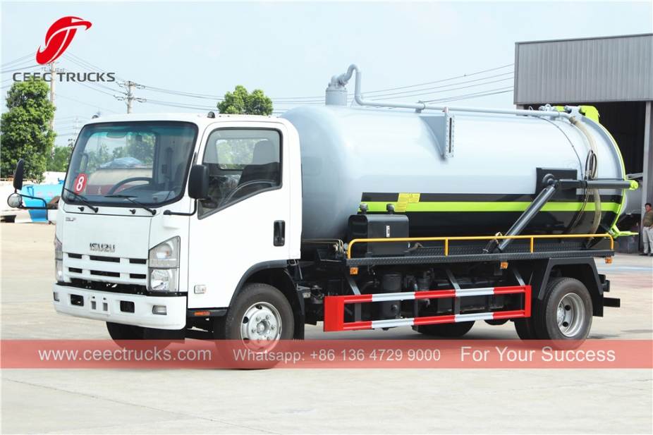 Camion per acque luride ISUZU 8CBM