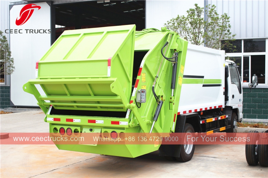 ISUZU 5cbm garbage compactor truck