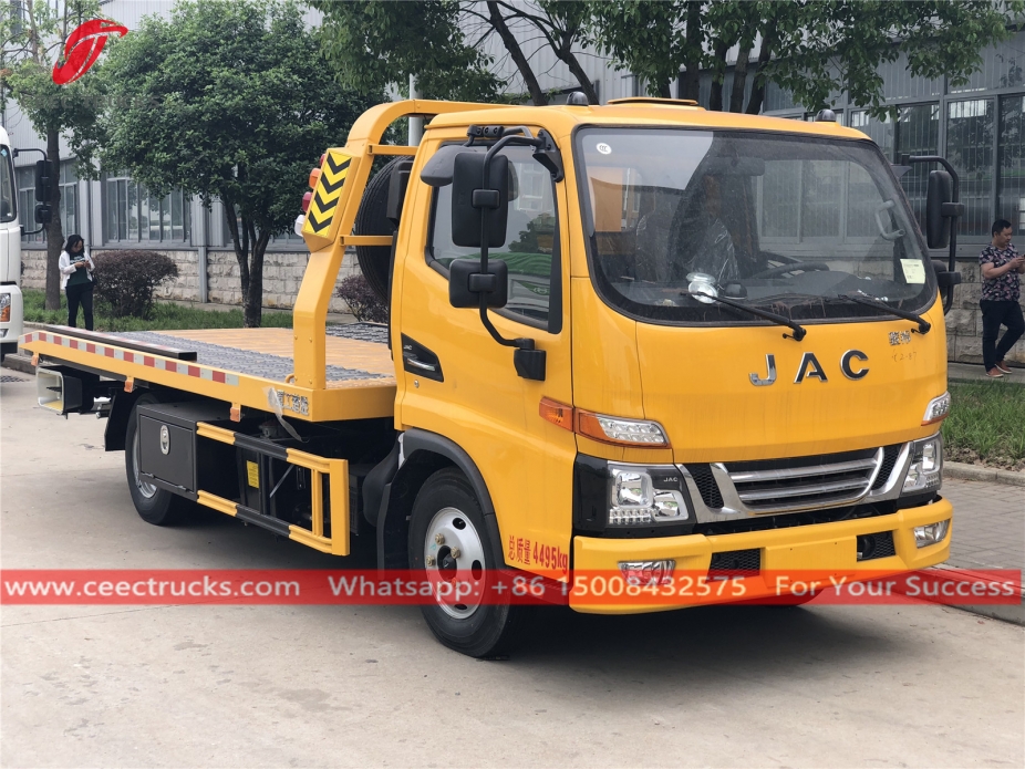 Carro attrezzi Wrecker da 3 tonnellate JAC