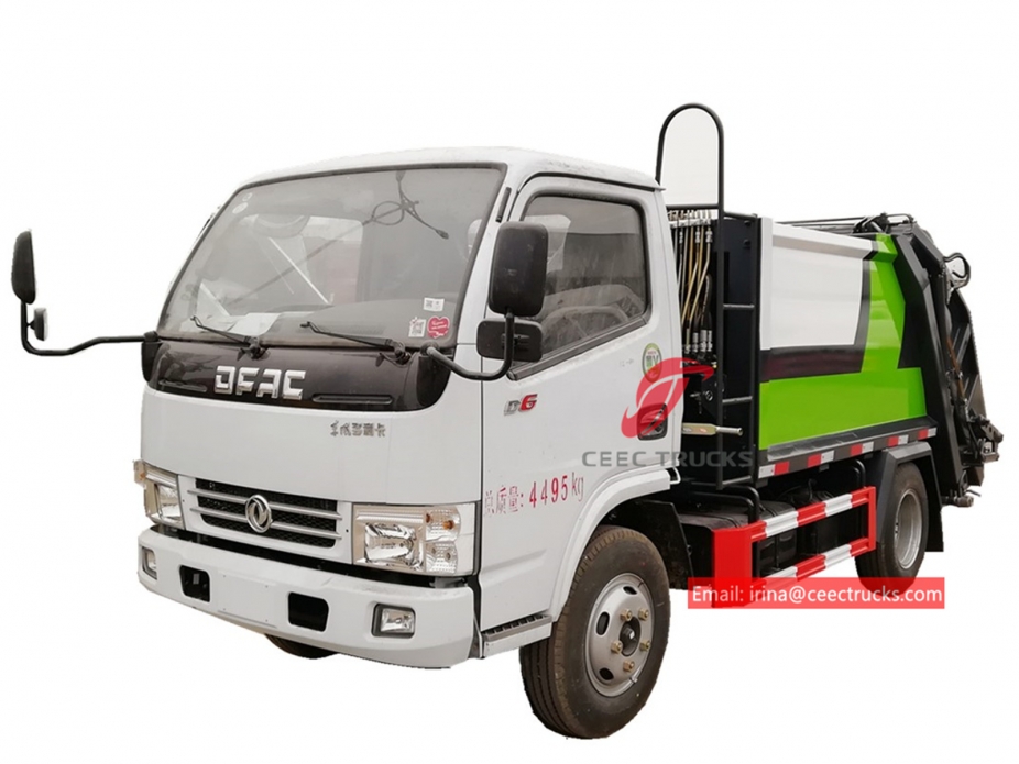 3CBM Camion compattatore di rifiuti DONGFENG