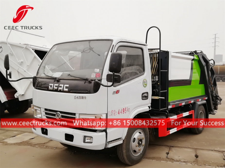 3CBM Camion compattatore di rifiuti DONGFENG