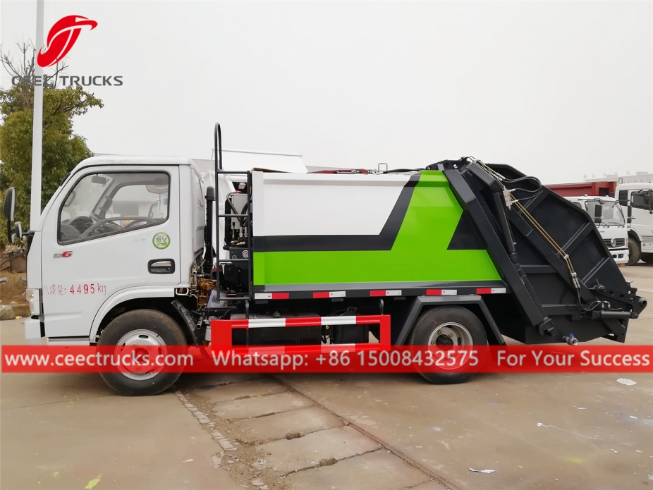 3CBM Camion compattatore di rifiuti DONGFENG