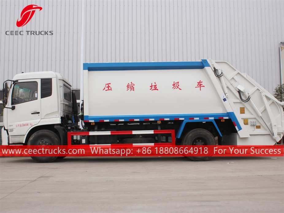 Camion compattatore di rifiuti 14CBM Dongfeng