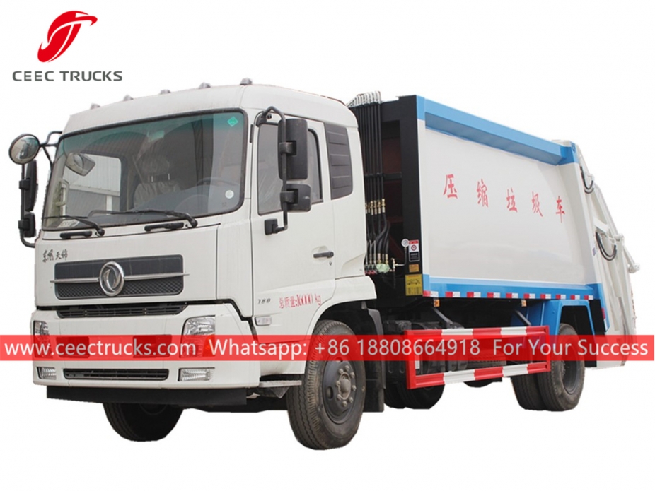 Camion compattatore di rifiuti 14CBM Dongfeng