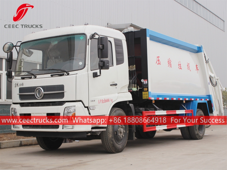 Camion compattatore di rifiuti 14CBM Dongfeng