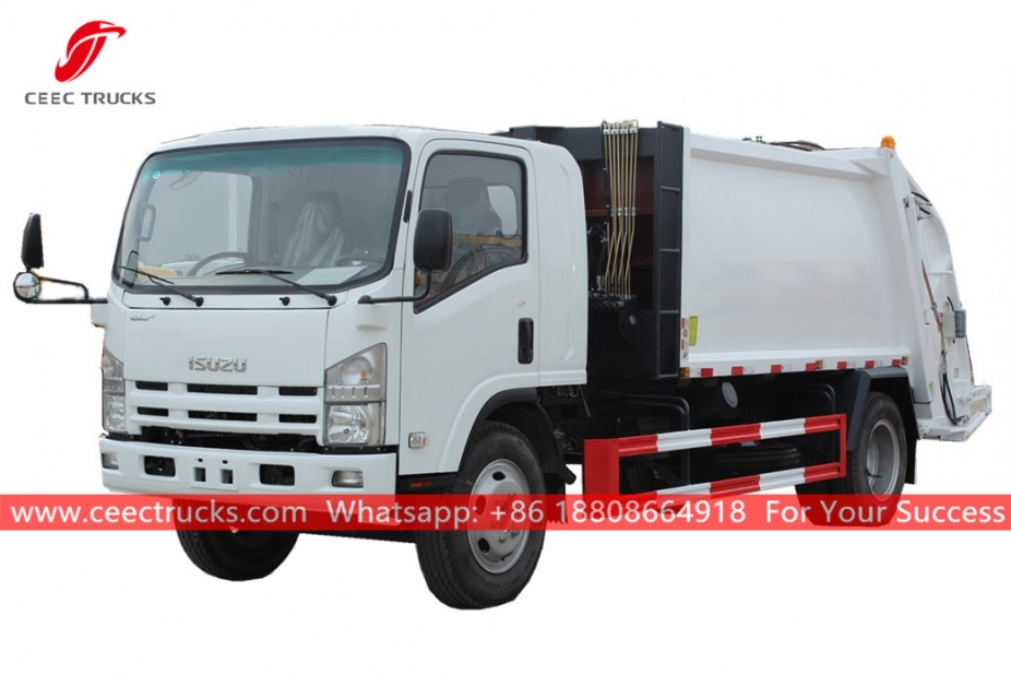 ISUZU 8cbm garbage compactor truck