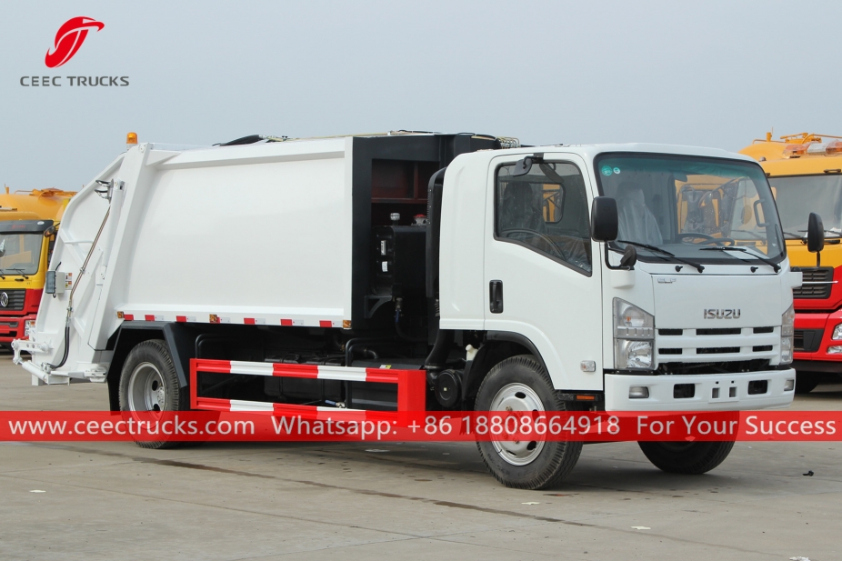 ISUZU 8cbm garbage compactor truck