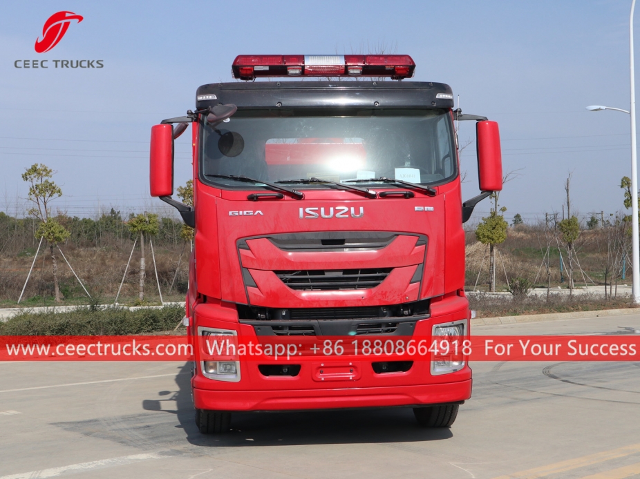 Camion dei vigili del fuoco a polvere secca da 10.000 litri