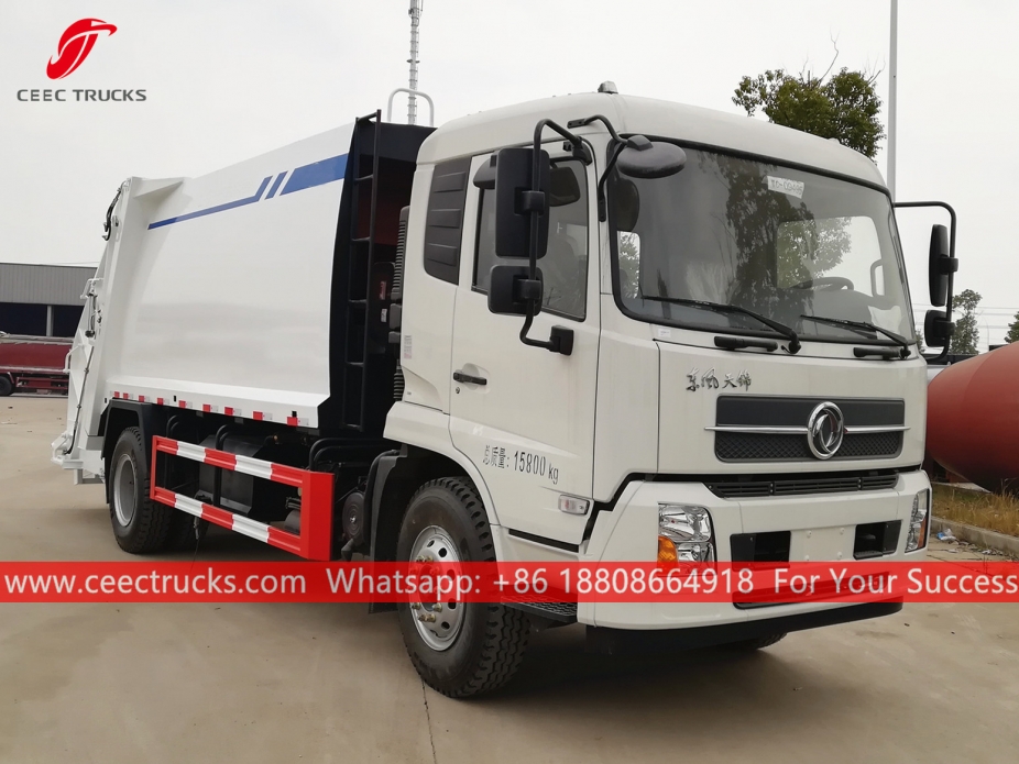 Camion compattatore di rifiuti 12CBM Dongfeng