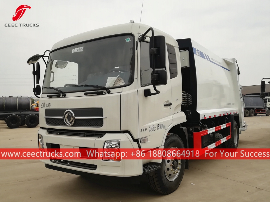 Camion compattatore di rifiuti 12CBM Dongfeng