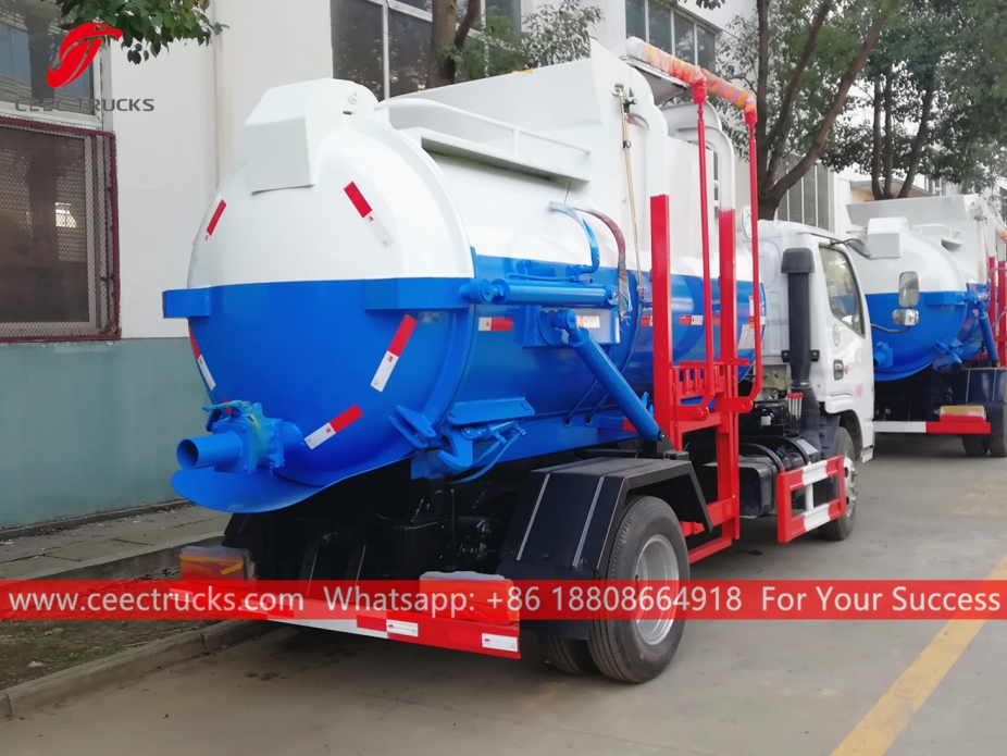 Camion della spazzatura da cucina da 5.000 litri