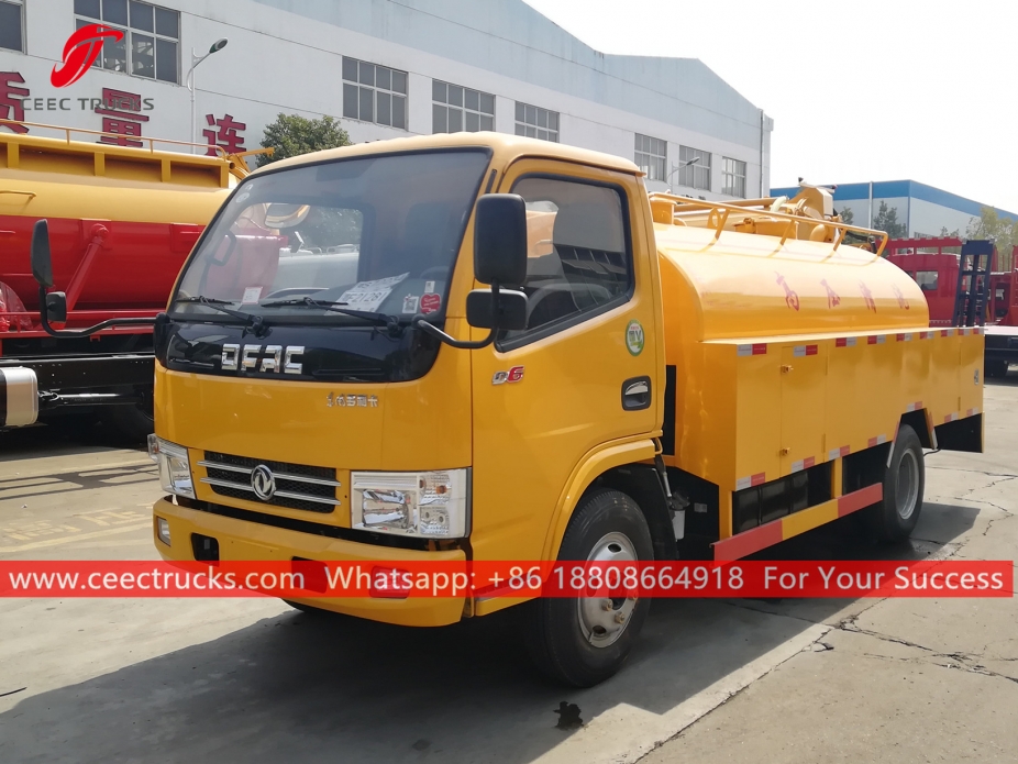 4CBM Camion per getti fognari DONGFENG