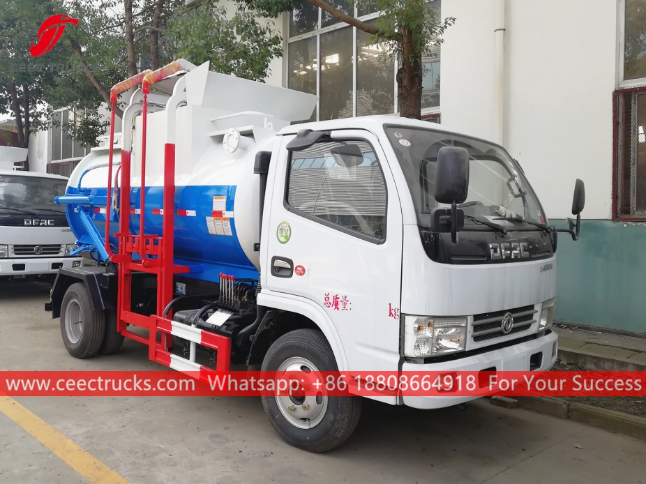 Camion della spazzatura da cucina da 5.000 litri