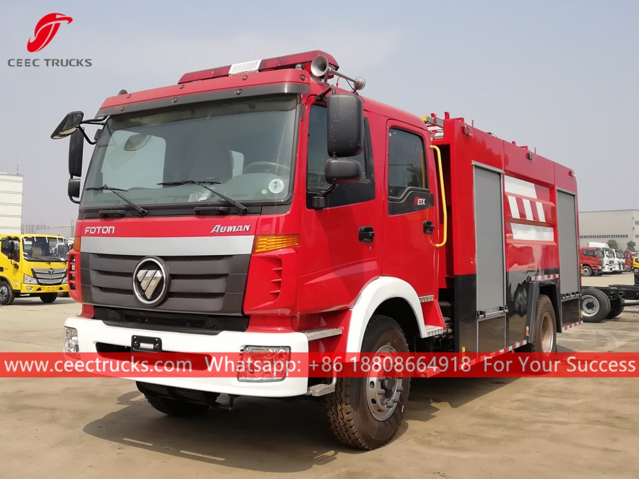 Camion antincendio FOTON da 5.000 litri