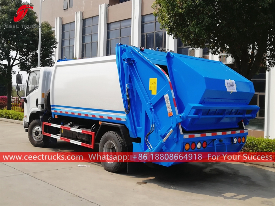 Camion compattatore di rifiuti 8CBM SHACMAN