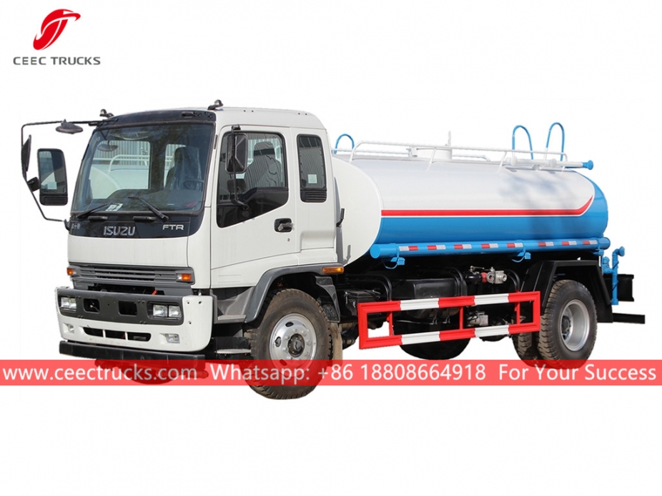 Bowser per acqua ISUZU da 10.000 litri