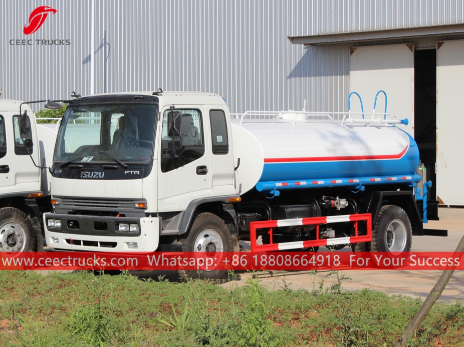 Bowser per acqua ISUZU da 10.000 litri