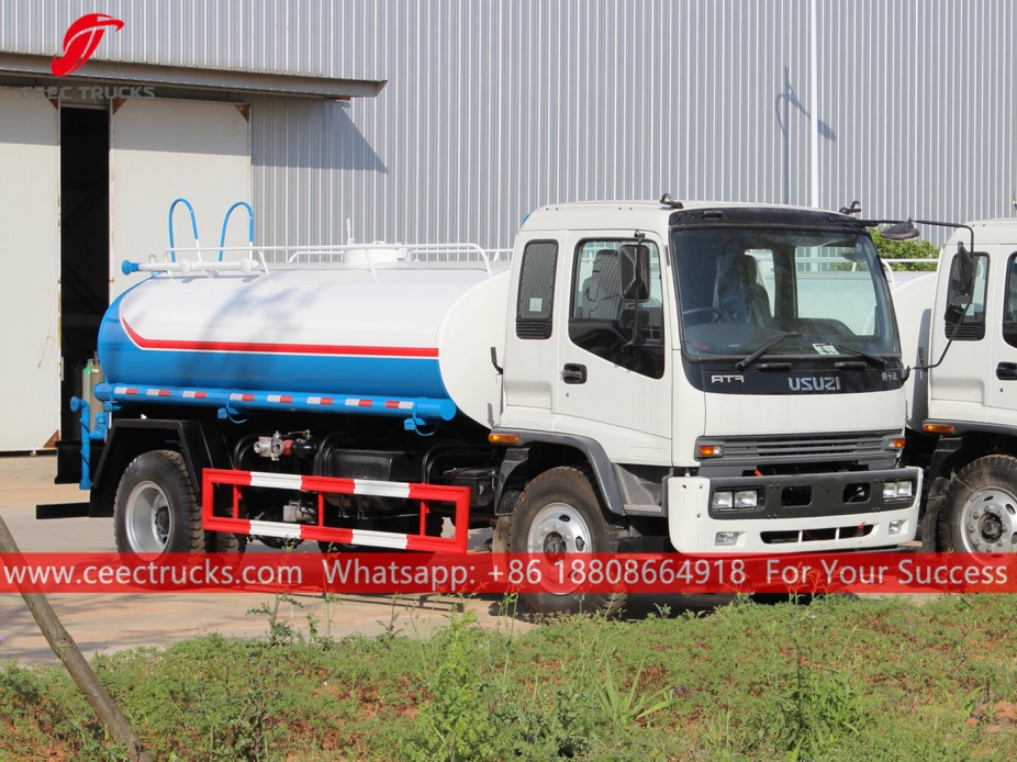 Bowser per acqua ISUZU da 10.000 litri