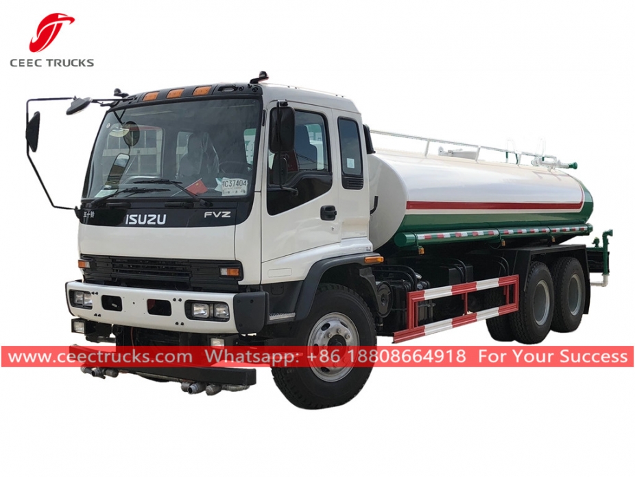 Camion per irrigazione ad acqua ISUZU 15CBM