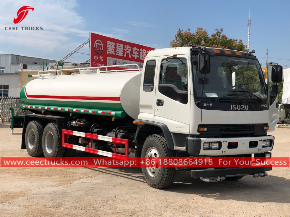 Camion per irrigazione ad acqua ISUZU 15CBM