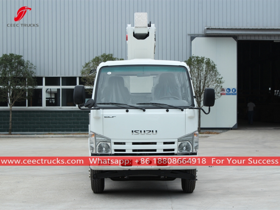 Camion con piattaforma aerea ISUZU da 16 m