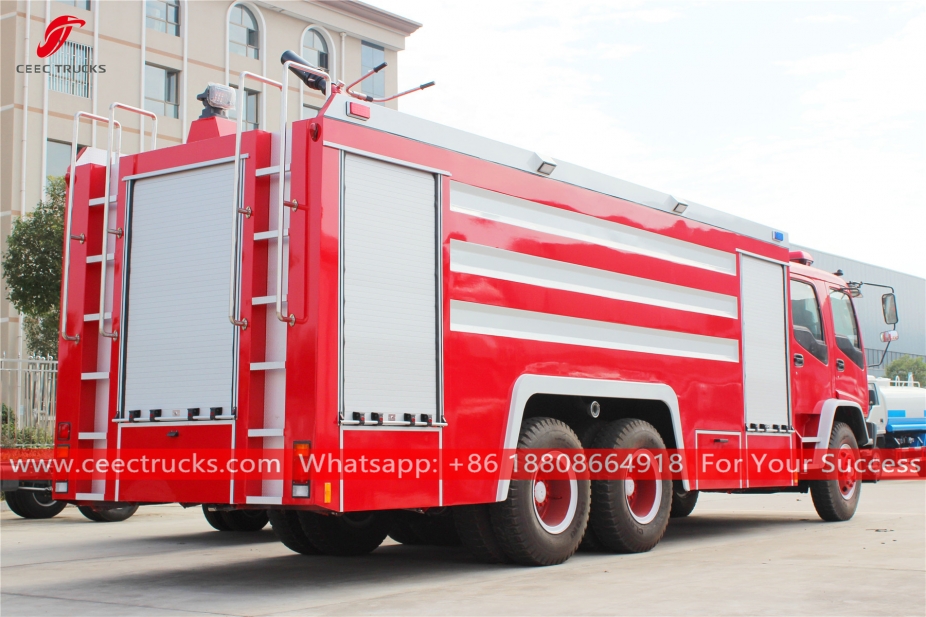 Camion dei vigili del fuoco in schiuma ISUZU FVZ