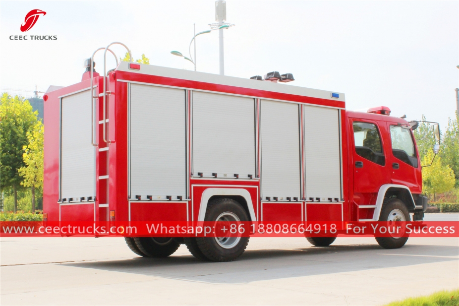 Camion dei vigili del fuoco di salvataggio di emergenza ISUZU FVR