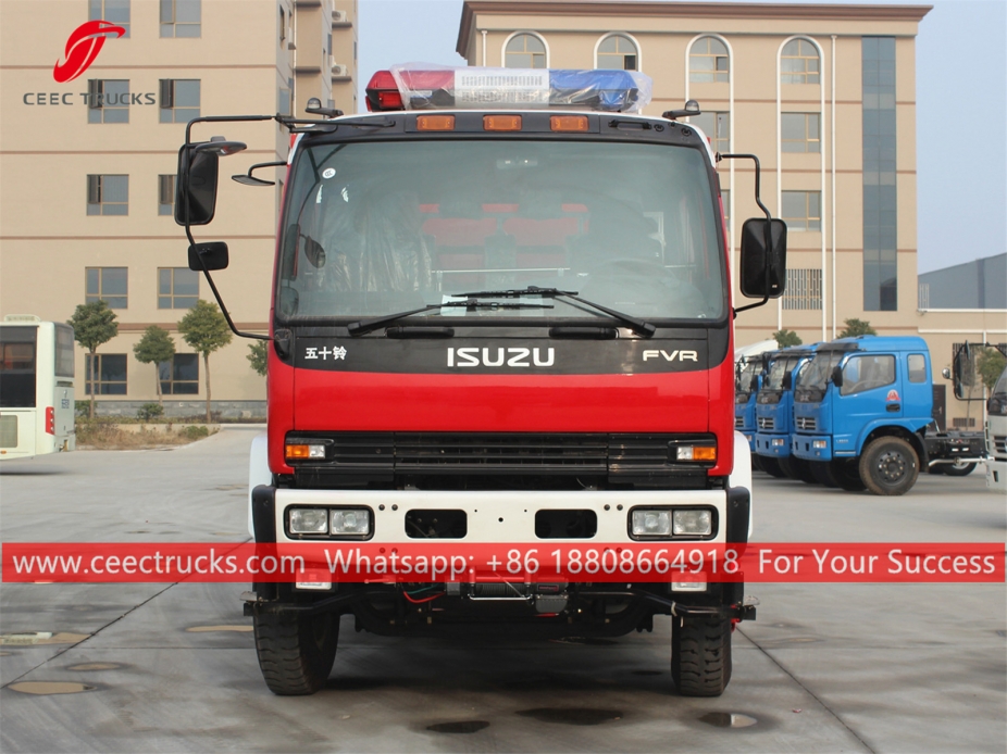 Camion di salvataggio ISUZU FVR con gru