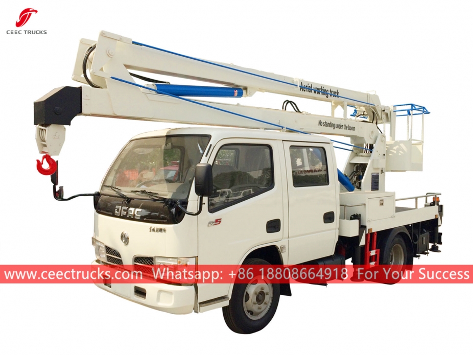 Camion da lavoro aereo da 12 m Dongfeng