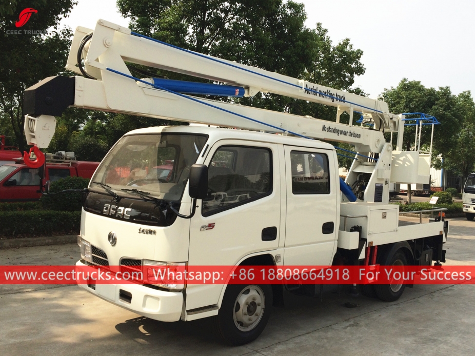 Camion da lavoro aereo da 12 m Dongfeng