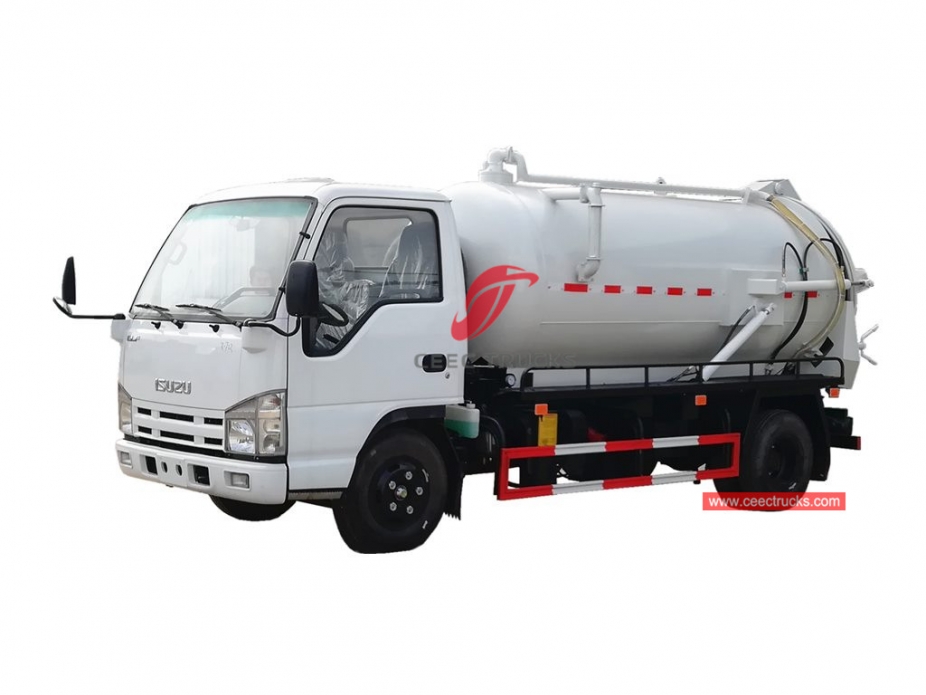 Camion per liquami sottovuoto ISUZU da 4.000 litri