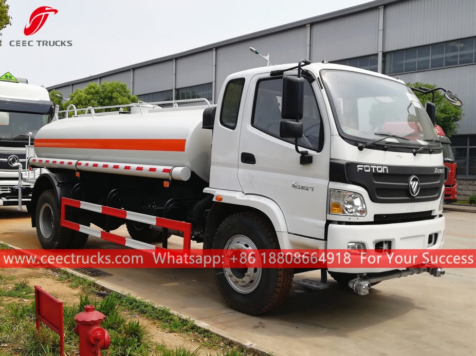 Camion Bowser per acqua con guida a destra FOTON