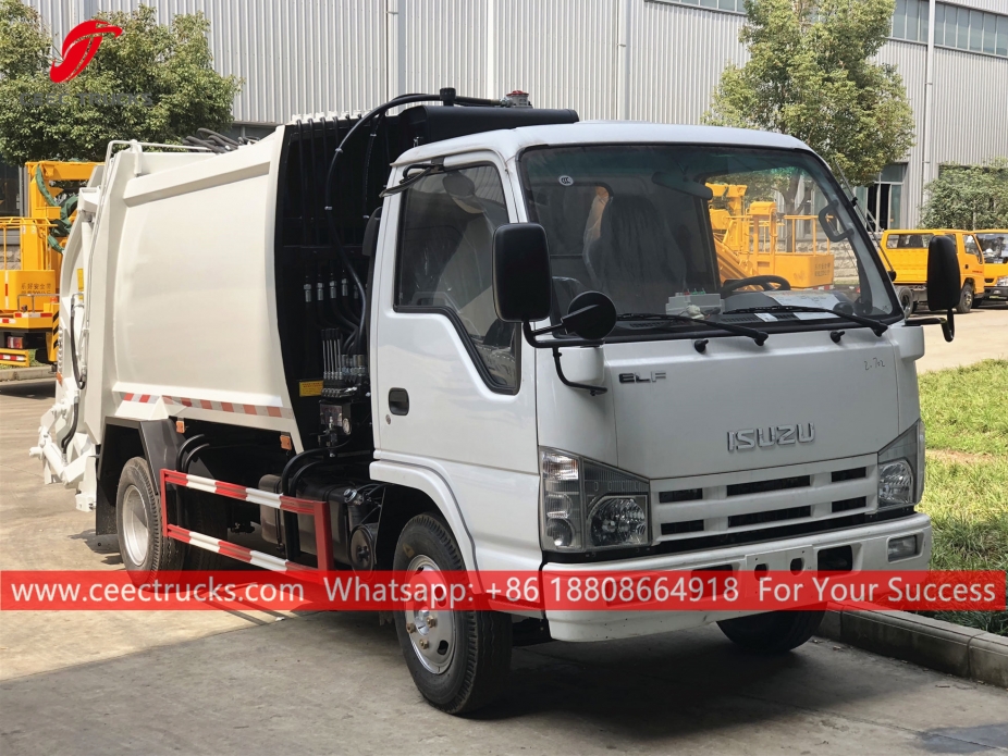 ISUZU 4cbm garbage compactor