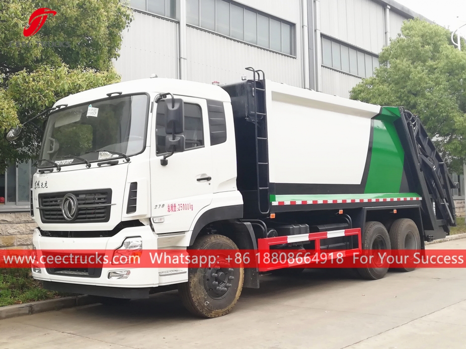 Camion di compressione dei rifiuti Dongfeng 18CBM