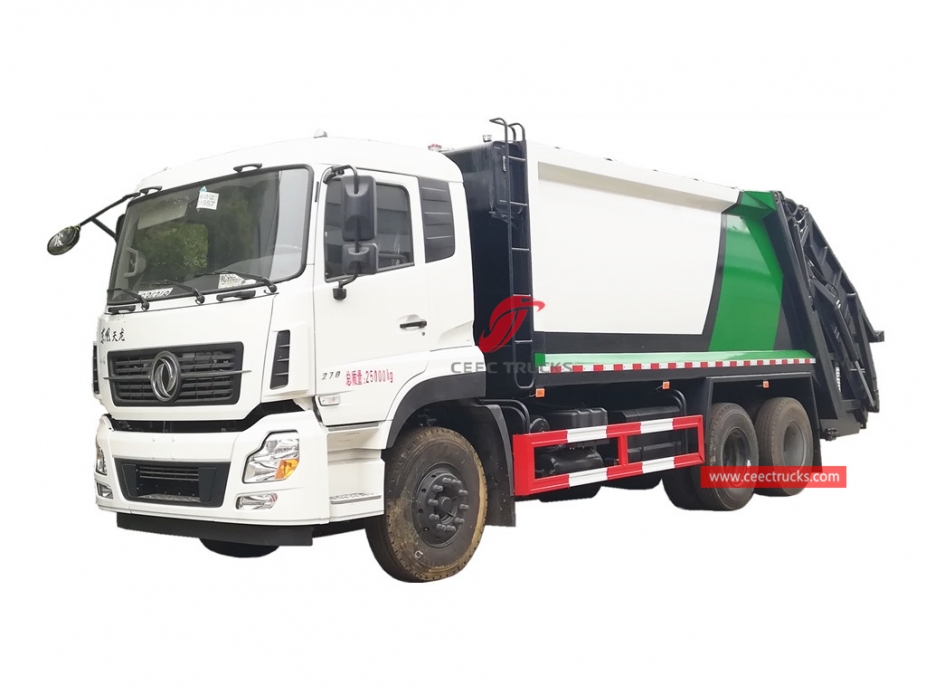 Camion di compressione dei rifiuti Dongfeng 18CBM