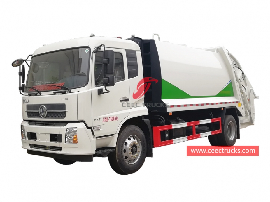 Camion della spazzatura compresso Dongfeng 12CBM