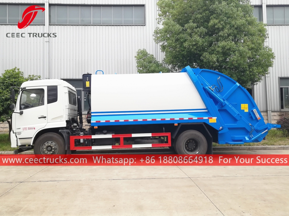 Camion per rifiuti compressi Dongfeng 10CBM