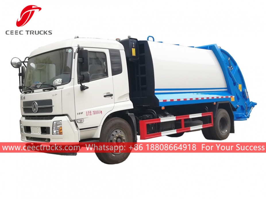 Camion per rifiuti compressi Dongfeng 10CBM