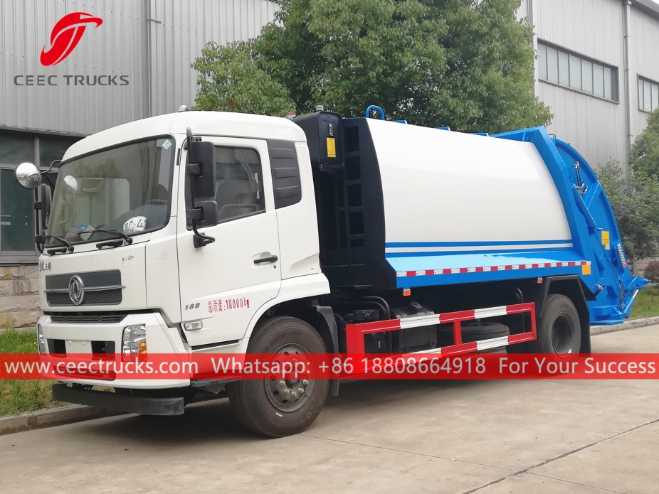 Camion per rifiuti compressi Dongfeng 10CBM